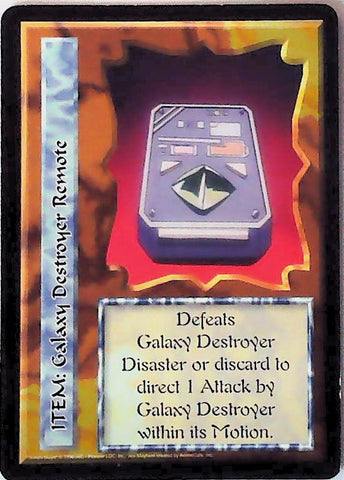 Ani-Mayhem CCG | Galaxy Destroyer Remote - Set Zero | The Nerd Merchant