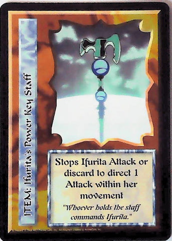 Ani-Mayhem CCG | Ifurita's Power Key Staff - Set Zero | The Nerd Merchant