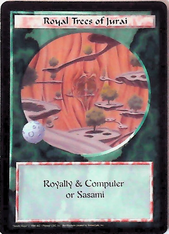 Ani-Mayhem CCG | Royal Trees of Jurai - Set Zero | The Nerd Merchant