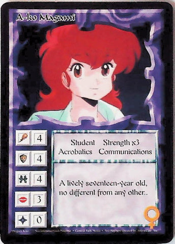 Ani-Mayhem CCG | A-ko Magami - Set One | The Nerd Merchant