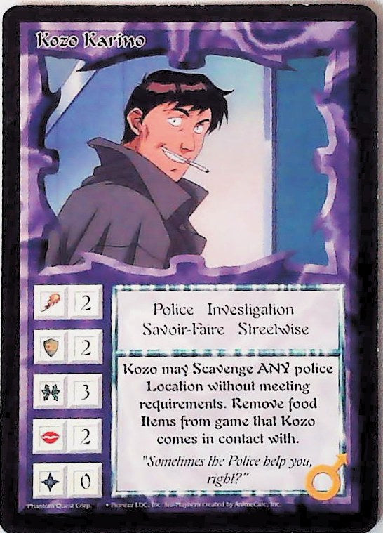 Ani-Mayhem CCG | Kozo Karino - Set One | The Nerd Merchant