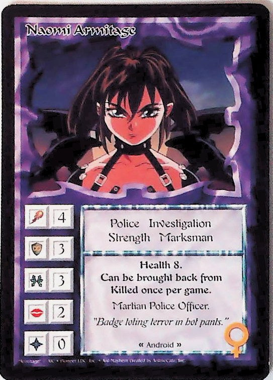 Ani-Mayhem CCG | Naomi Armitage - Set One | The Nerd Merchant