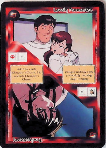 Ani-Mayhem CCG | Lovely Persuasion / Tracheotomy - Set One | The Nerd Merchant