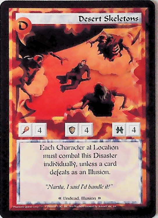 Ani-Mayhem CCG | Desert Skeletons - Set One | The Nerd Merchant