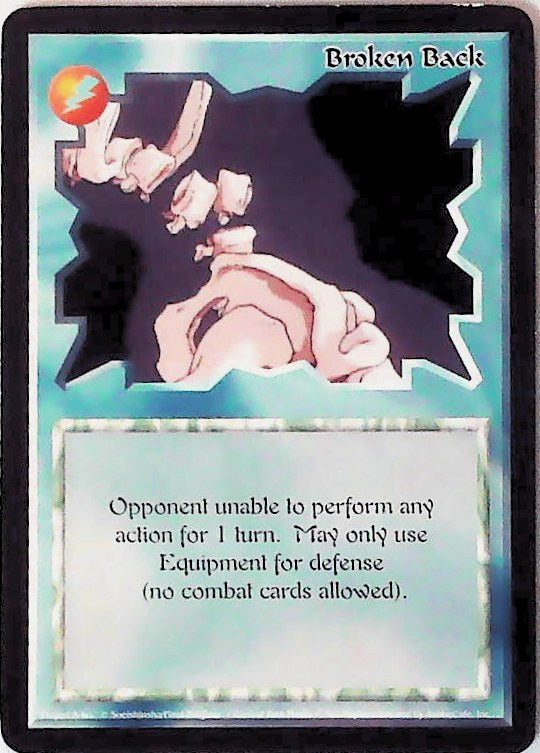 Ani-Mayhem CCG | Broken Back - Set One | The Nerd Merchant