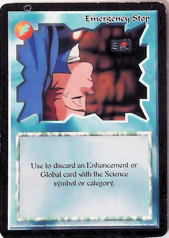 Ani-Mayhem CCG | Emergency Stop - Set One | The Nerd Merchant