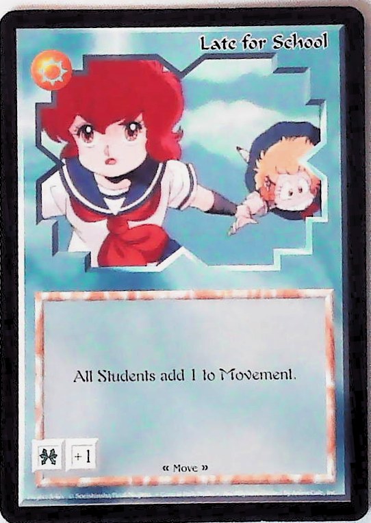 Ani-Mayhem CCG | Late for School - Set One | The Nerd Merchant