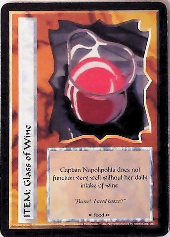 Ani-Mayhem CCG | Glass of Wine - Set One | The Nerd Merchant