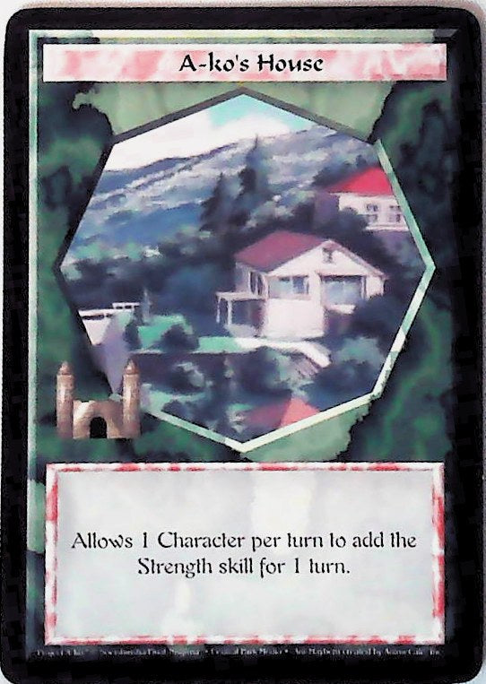 Ani-Mayhem CCG | A-ko's House - Set One | The Nerd Merchant