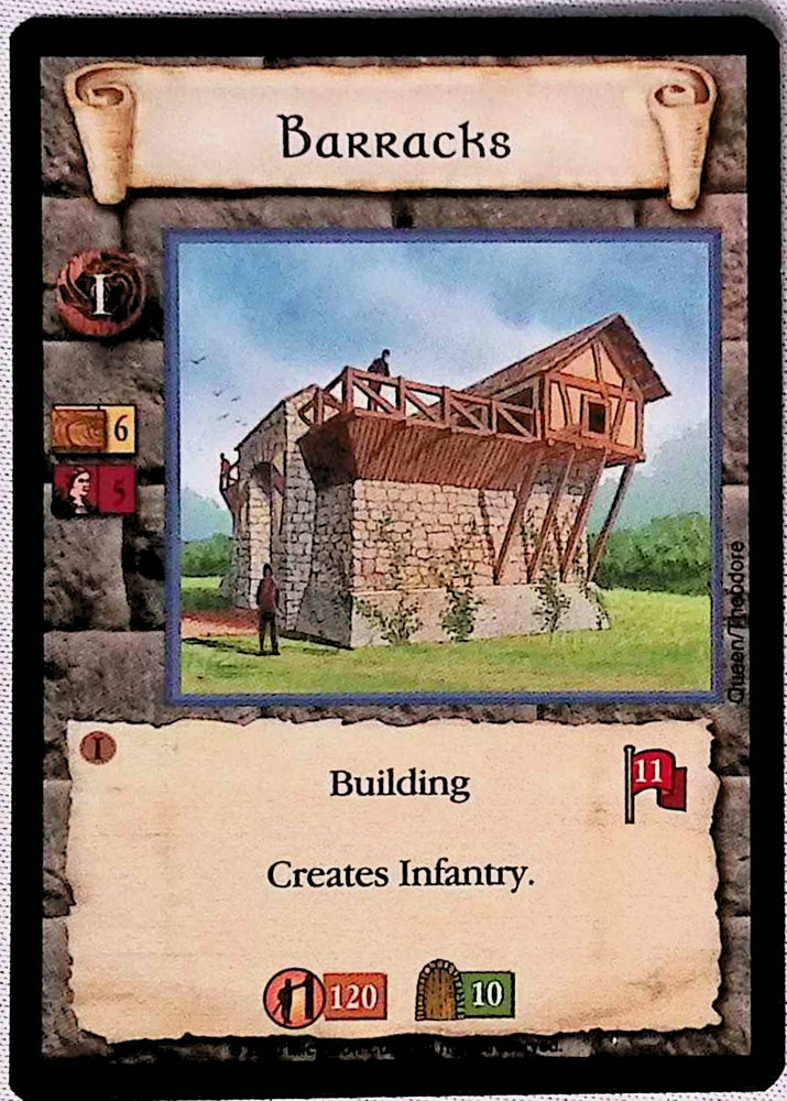 Age of Empires | Barracks (European) - Limited | The Nerd Merchant