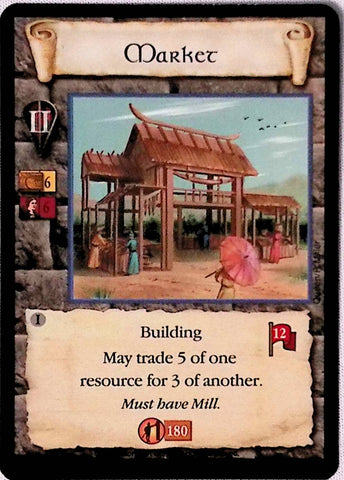 Age of Empires | Market (Far East) - Limited | The Nerd Merchant