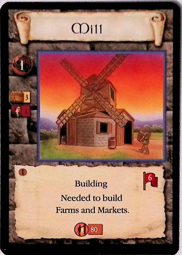 Age of Empires | Mill (European) - Limited | The Nerd Merchant