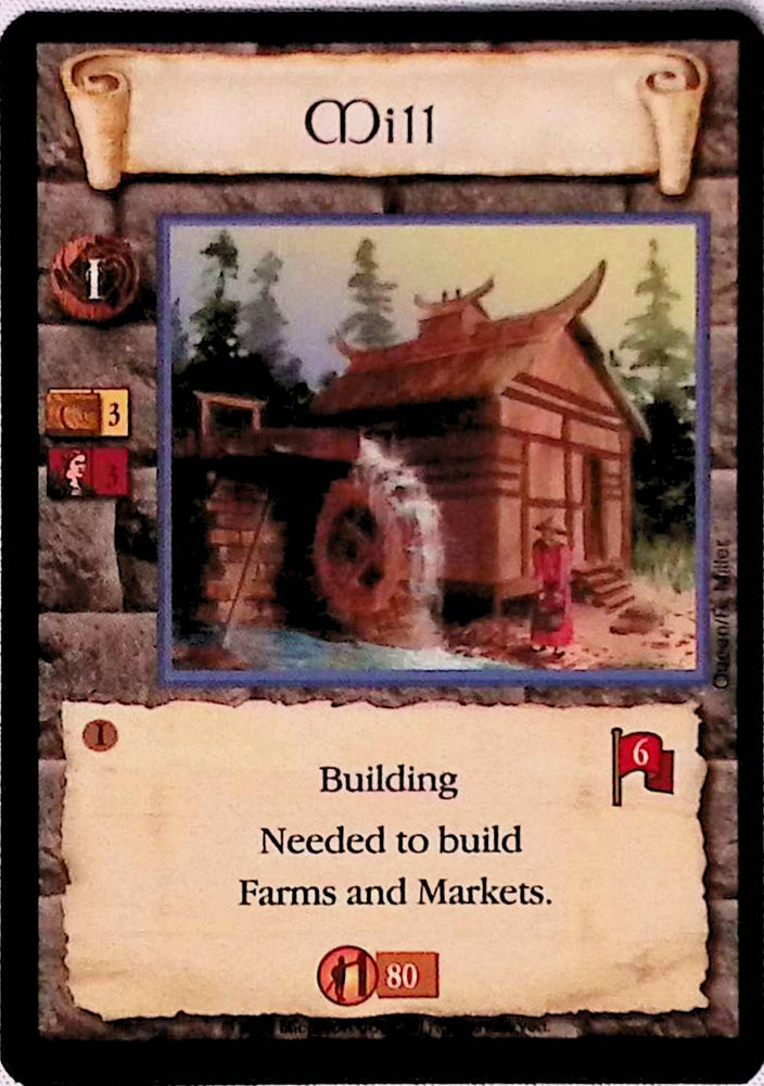 Age of Empires | Mill (Far East) - Limited | The Nerd Merchant