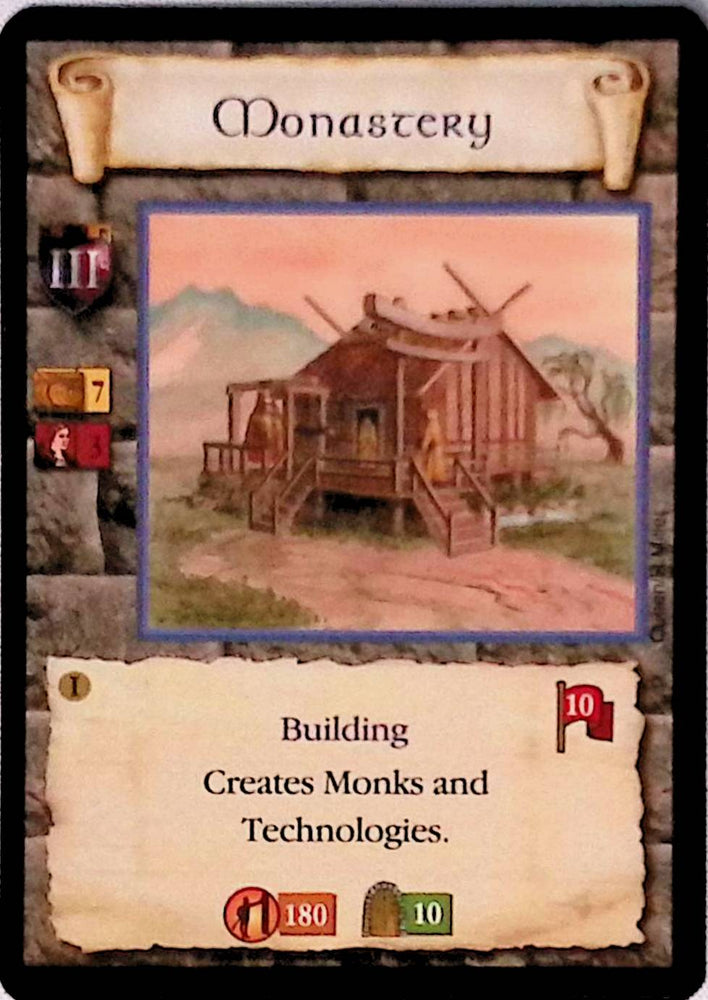 Age of Empires | Monastery (Far East) - Limited | The Nerd Merchant