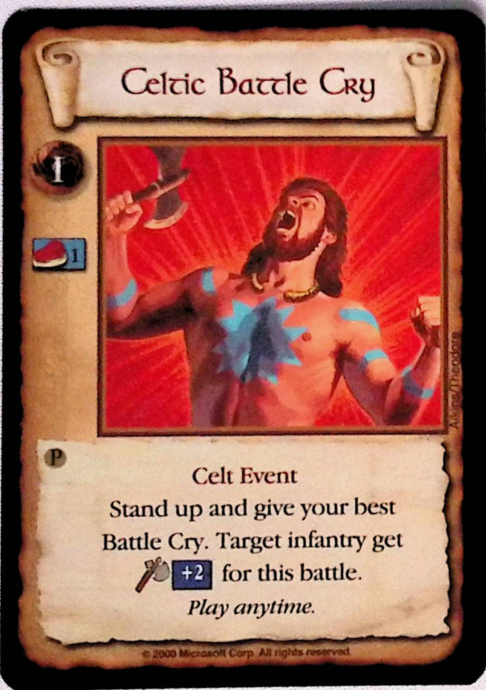 Age of Empires | Celtic Battle Cry - Limited | The Nerd Merchant