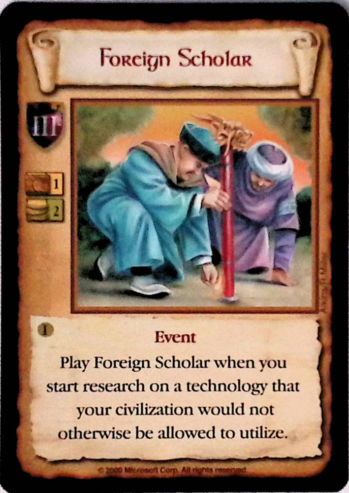 Age of Empires | Foreign Scholar - Limited | The Nerd Merchant