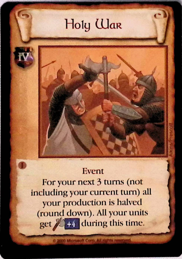 Age of Empires | Holy War - Limited | The Nerd Merchant