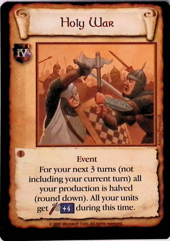 Age of Empires | Holy War - Limited | The Nerd Merchant