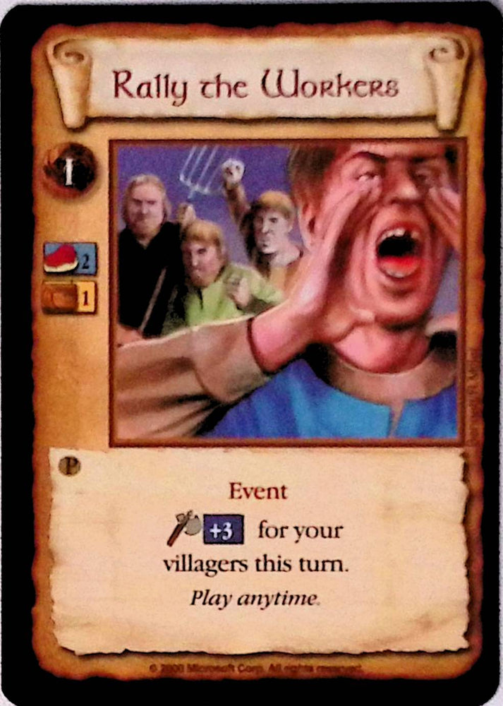 Age of Empires | Rally the Workers - Limited | The Nerd Merchant