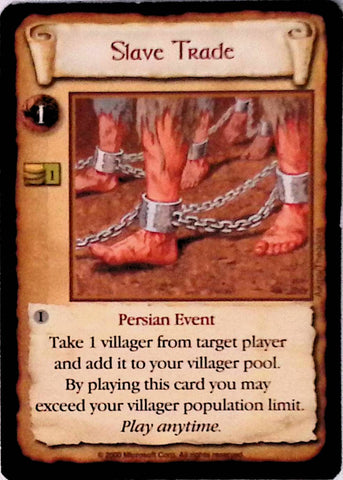 Age of Empires | Slave Trade - Limited | The Nerd Merchant