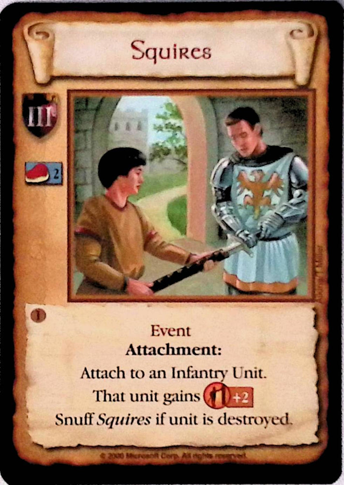 Age of Empires | Squires - Limited | The Nerd Merchant