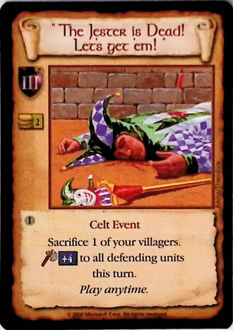 Age of Empires | The Jester is Dead, Let's Get 'em! - Limited | The Nerd Merchant