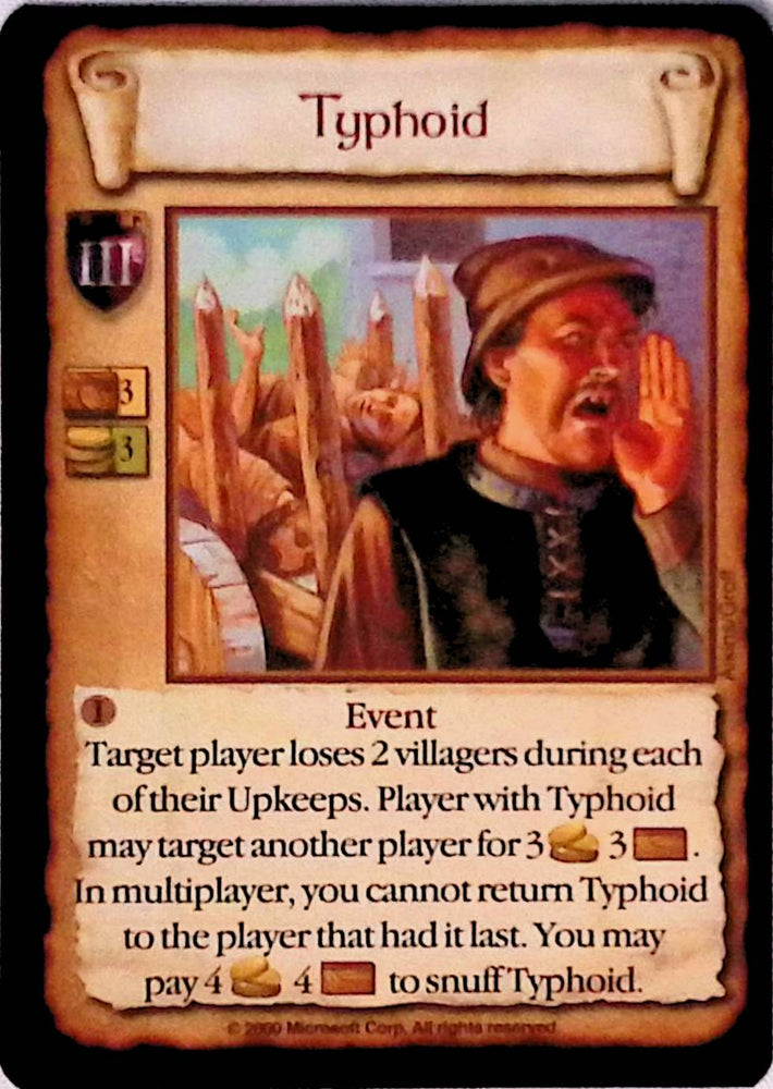 Age of Empires | Typhoid - Limited | The Nerd Merchant