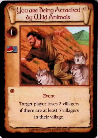 Age of Empires | You are being attacked by wild animals - Limited | The Nerd Merchant