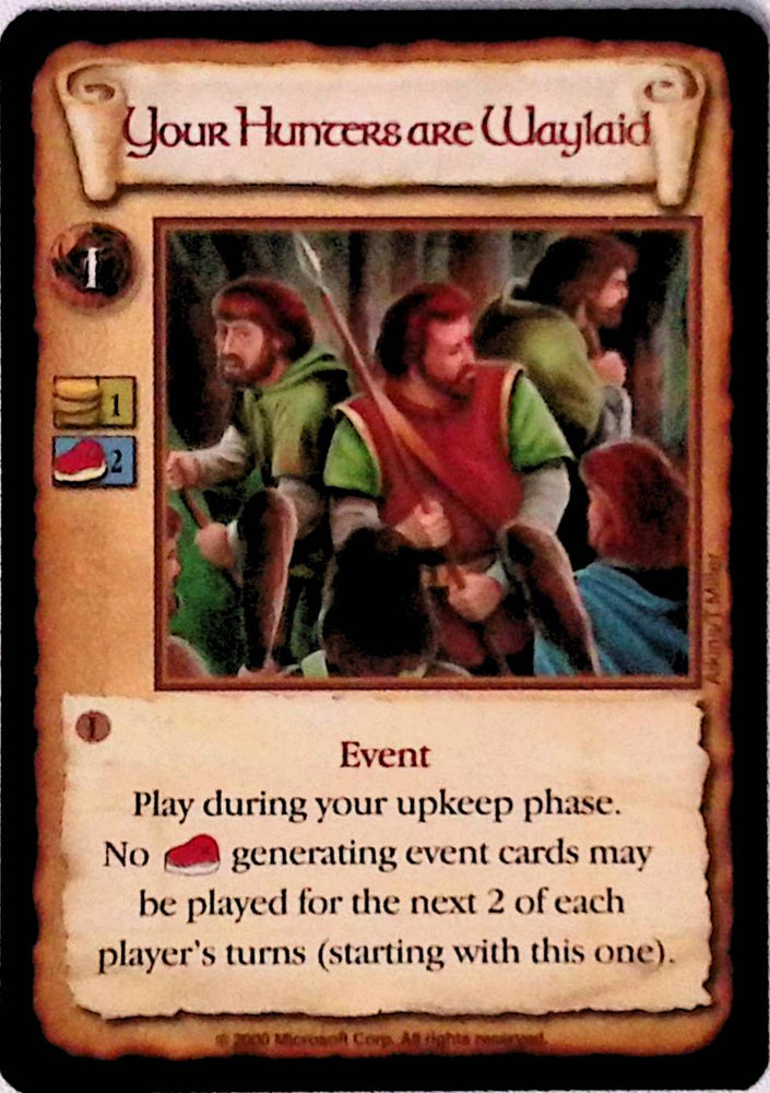 Age of Empires | Your Hunters are Waylaid - Limited | The Nerd Merchant