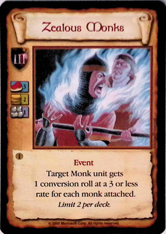Age of Empires | Zealous Monk - Limited | The Nerd Merchant