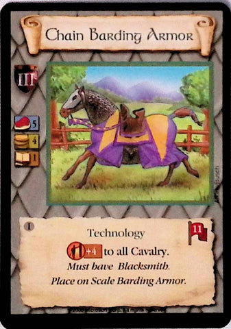 Age of Empires | Chain Barding Armor - Limited | The Nerd Merchant