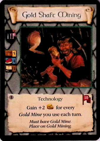 Age of Empires | Gold Shaft Mining - Limited | The Nerd Merchant
