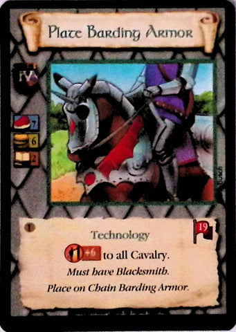 Age of Empires | Plate Barding Armor - Limited | The Nerd Merchant