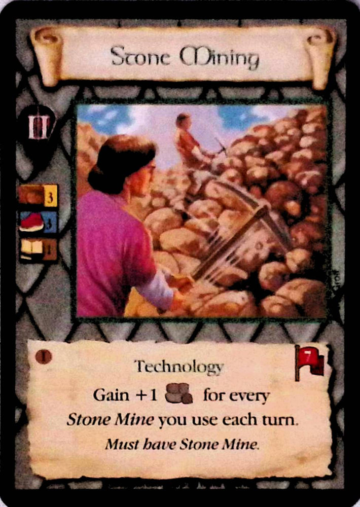 Age of Empires | Stone Mining - Limited | The Nerd Merchant