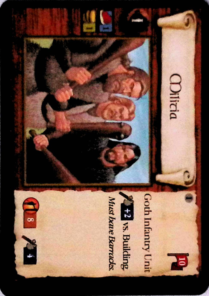 Age of Empires | Militia (Goth) - Limited | The Nerd Merchant