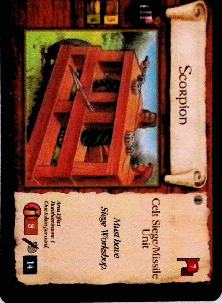 Age of Empires | Scorpion (Celt) - Limited | The Nerd Merchant