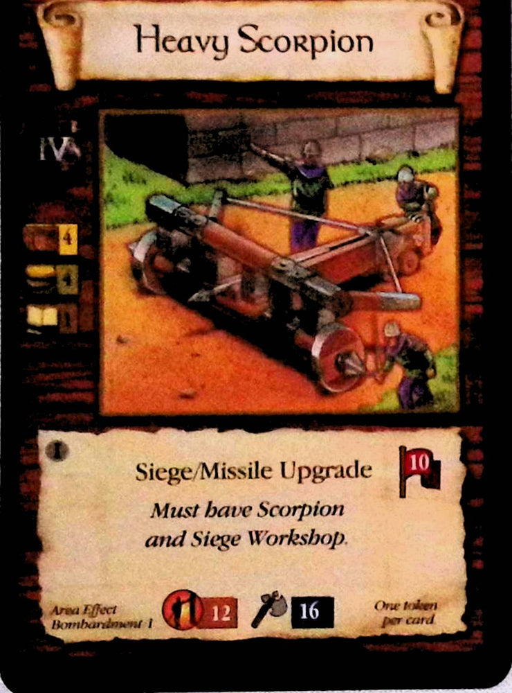 Age of Empires | Heavy Scorpion - Limited | The Nerd Merchant