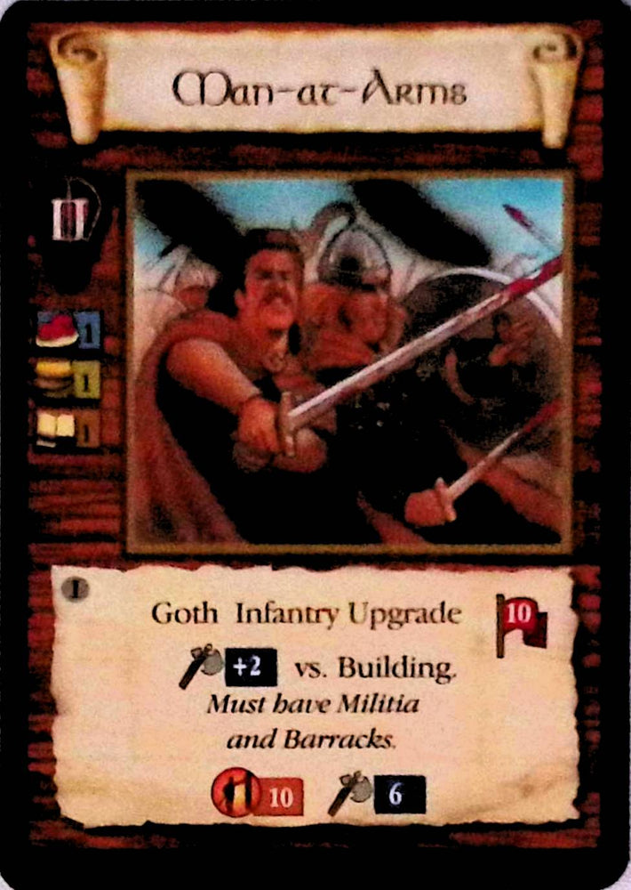 Age of Empires | Man-at-Arms (Goth) - Limited | The Nerd Merchant