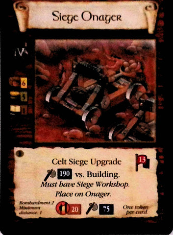 Age of Empires | Siege Onager (Celt) - Limited | The Nerd Merchant