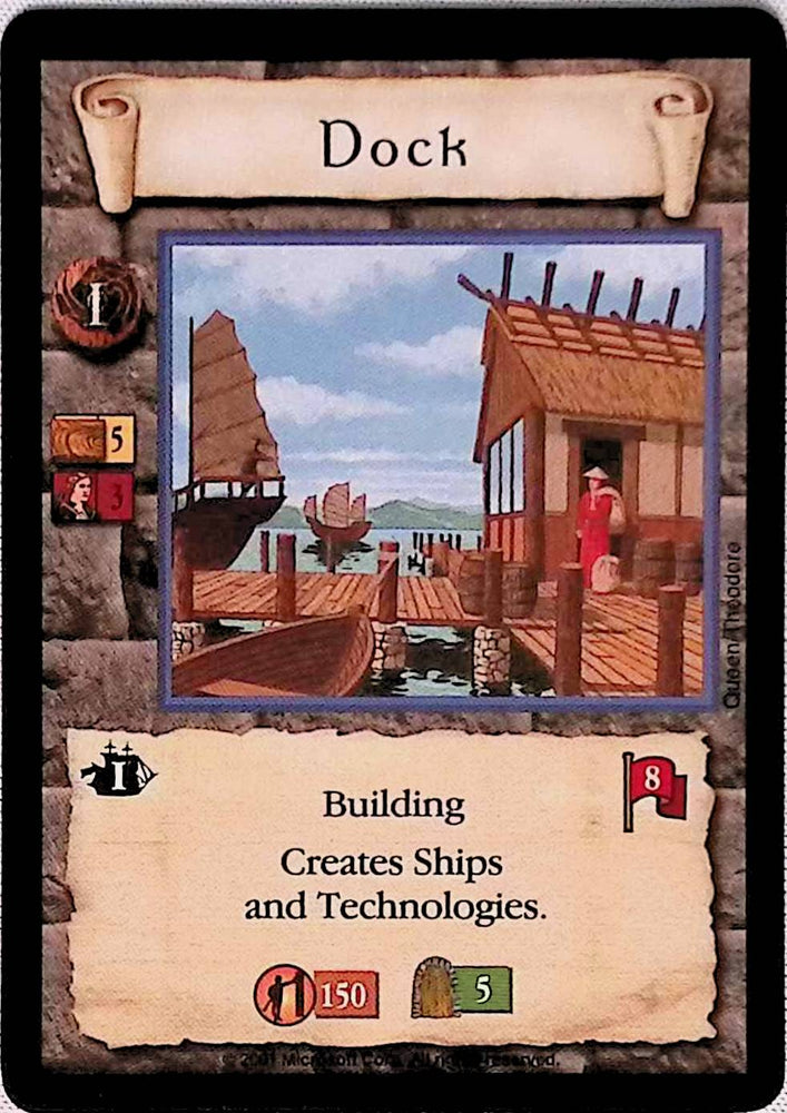 Age of Empires | Dock (Far East) - Nautical | The Nerd Merchant