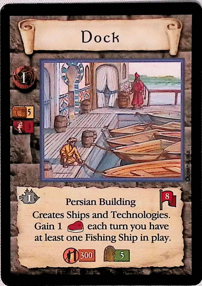 Age of Empires | Dock (Persian) - Nautical | The Nerd Merchant