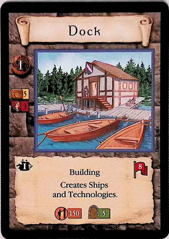 Age of Empires | Dock (Raider) - Nautical | The Nerd Merchant