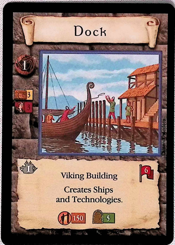 Age of Empires | Dock (Viking) - Nautical | The Nerd Merchant