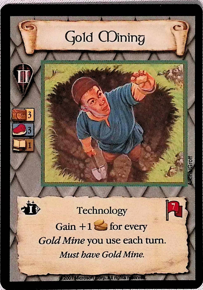 Age of Empires | Gold Mining - Nautical | The Nerd Merchant