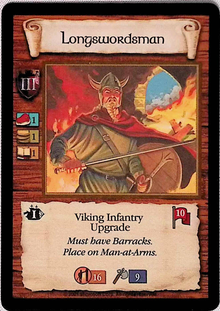 Age of Empires | Long Swordsman (Viking) - Nautical | The Nerd Merchant