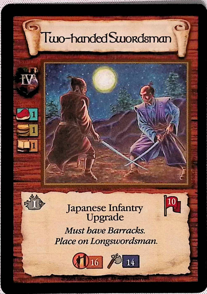 Age of Empires | Two-handed Swordsman (Japanese) - Nautical | The Nerd Merchant