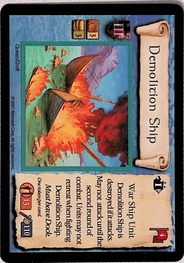 Age of Empires | Demolition Ship - Nautical | The Nerd Merchant