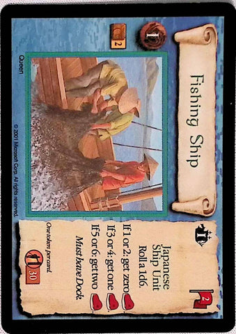 Age of Empires | Fishing Ship (Japanese) - Nautical | The Nerd Merchant
