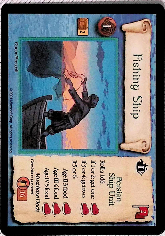 Age of Empires | Fishing ship (Persian) - Nautical | The Nerd Merchant