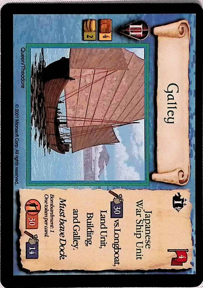 Age of Empires | Galley (Japanese) - Nautical | The Nerd Merchant